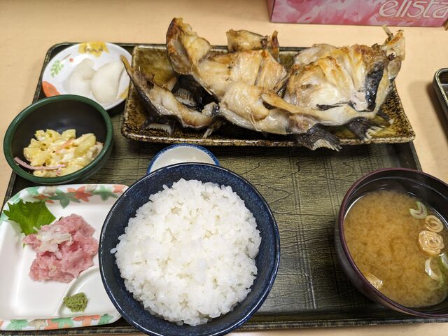 銀カマ塩焼き定食_斎太郎食堂