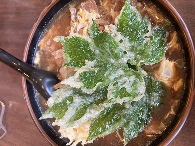 明日葉蕎麦_名代一休庵