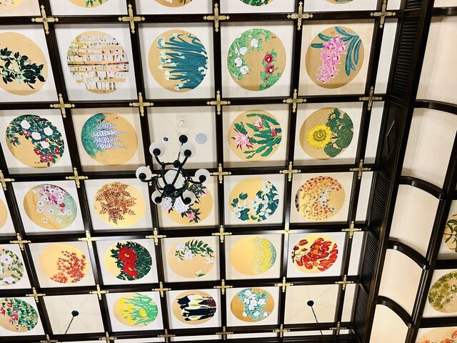 にしん御殿小樽貴賓館
(天井画は圧巻です)_にしん御殿小樽貴賓館・旧青山別邸