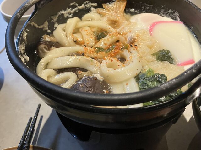 鍋焼きうどん_レフ大宮byベッセルホテルズ