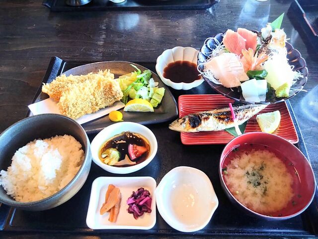 あじフライ定食_浜ゆう