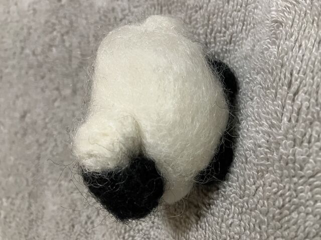 羊毛フェルト体験で作りました♪_かねがさき山本ファーム