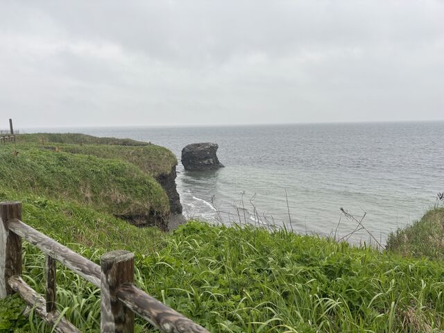 北方領土は残念ながら見えませんでした。_根室ハイヤー株式会社
