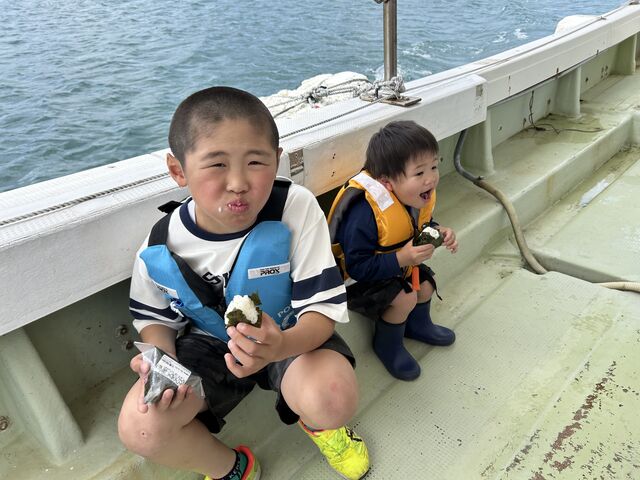 お昼を挟む時間で予約だったので軽食中_宝正丸