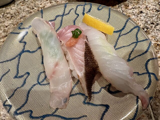 白身3種盛り_回転鮨 清次郎 盛岡店