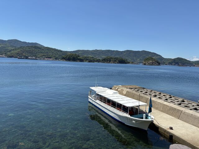 とても暑い日でしたが晴天で素敵な景色を楽しめました。洞窟にも行けました。_加賀潜戸観光遊覧船
