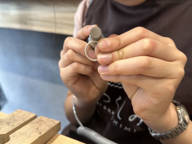 難しそうな細かい作業も楽しくできました_うつくしみ御徒町店