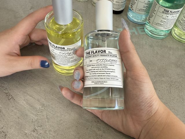 ラベルの文字も自分で決めることができます!_THE FLAVOR DESIGN STORE OKINAWA