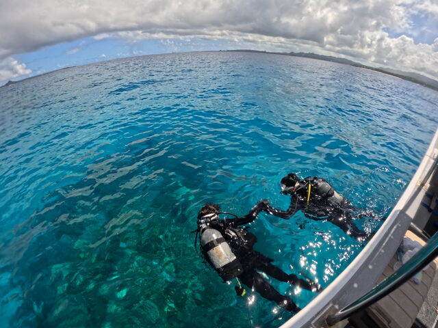 帰りにAirDropですぐに動画写真いただきました。_Diving Shop Nalu