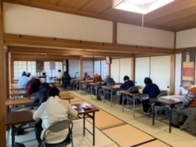 ちょっと書いてみよう「写経会」_普光寺