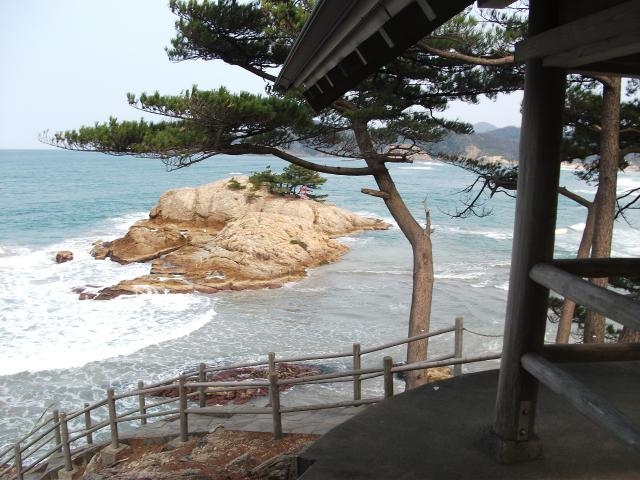 浦富海水浴場の宮島_浦富展望台