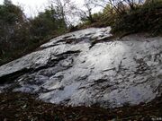 御嶽の鏡岩の写真1