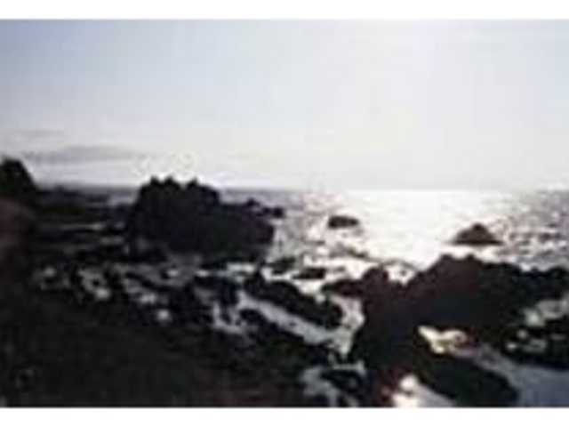 夕日の頃が最も素晴らしい星原海岸一帯_雄龍・雌龍の岩