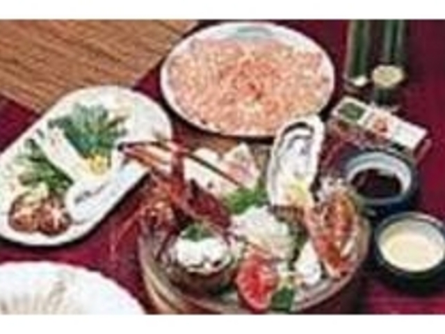 贅沢な海の幸と信州牛を用いたしゃぶ会席_雲上閣 美山亭