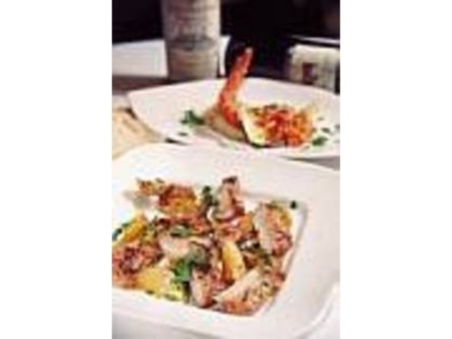 コースのサファイアポークのグリル_RESTAURANT PANE E VINO
