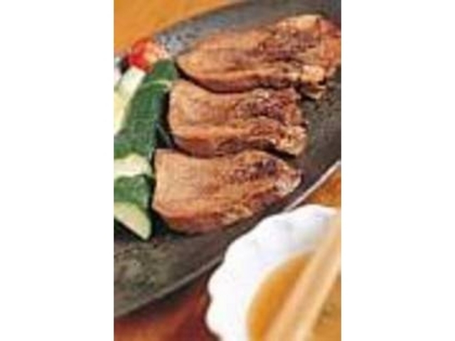 『牛タンみぞれポン酢』はスッキリした味だ_酒食亭 百舌