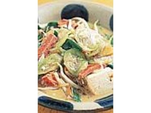 ヘチマのチャンプルーも是非味わってみて_島唄楽園