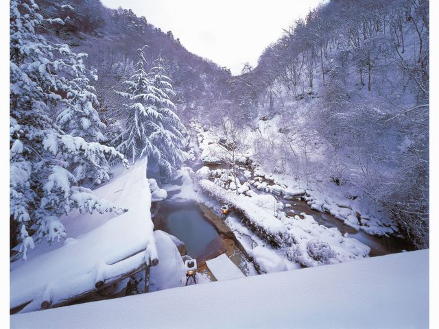 雪見露天風呂_横谷温泉旅館
