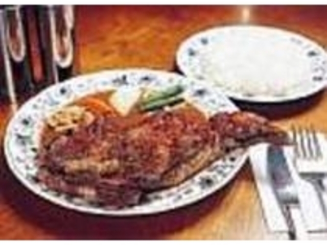 人気の『カウボーイステーキ』250g_カウボーイレストラン ビッグパスチャー