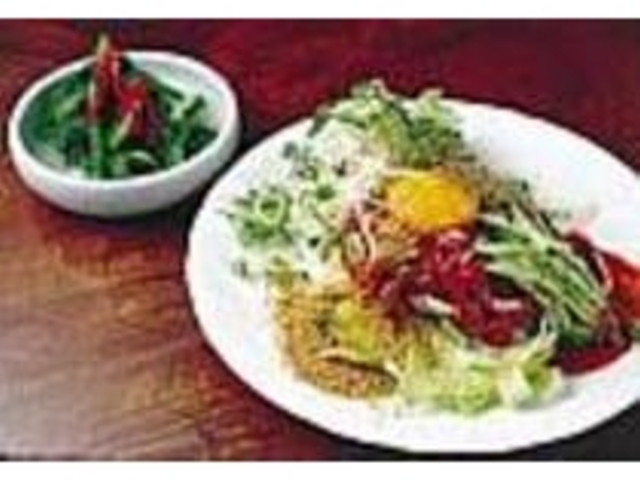 極上和牛を使った、とろける『和牛ユッケ』_韓麺館38 本店
