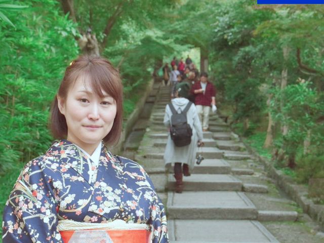 名所めぐりで素敵な着物姿を思い出の1枚にしてください♪_京都正絹きものレンタル 京華 kyobana