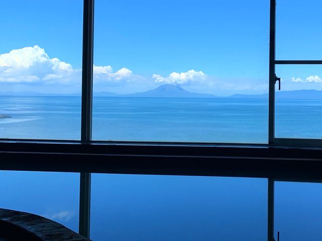 大浴場(桜島)_指宿温泉 こらんの湯 錦江楼