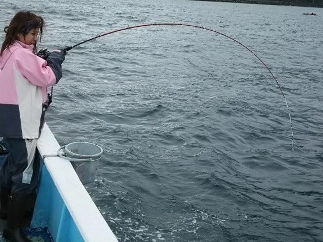 女性でも楽しめます♪初心者の方も丁寧に指導します!_熱海第10喜久丸