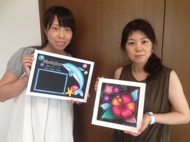 お子様からご年配の方まで、幅広く楽しんでいただけます!_宮古島思い出アート