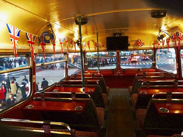 LONDON BUS CRUSING