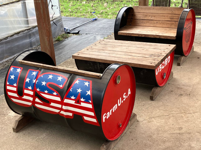 インスタ映えするチェアーだな!_Farm U.S.A