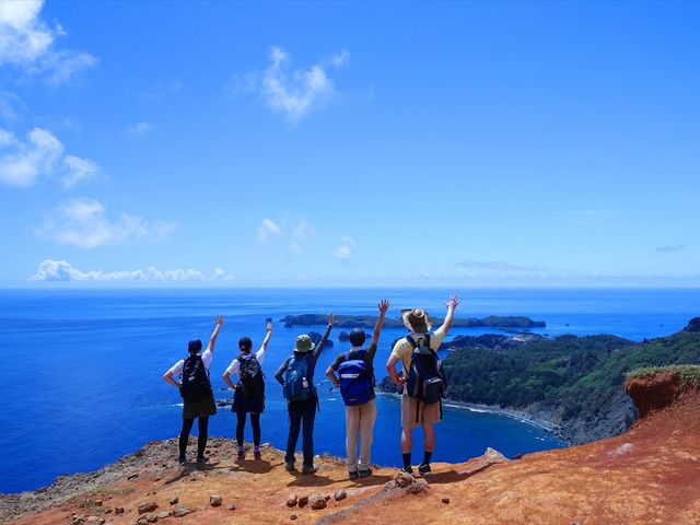 ハートロック上から見た南島、どこで写真を撮っても、絵になります。_ボニンブルーシマ