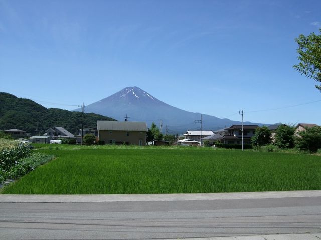 工房からの富士山_アトリエ アート