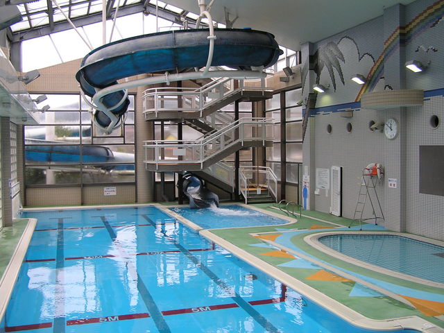屋内プール_中津川温泉 クアリゾート湯舟沢