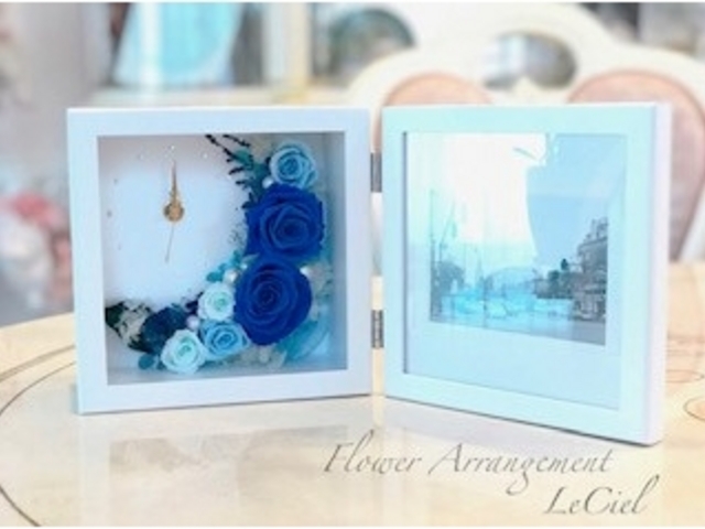 フォトフレーム付き花時計_LeCiel