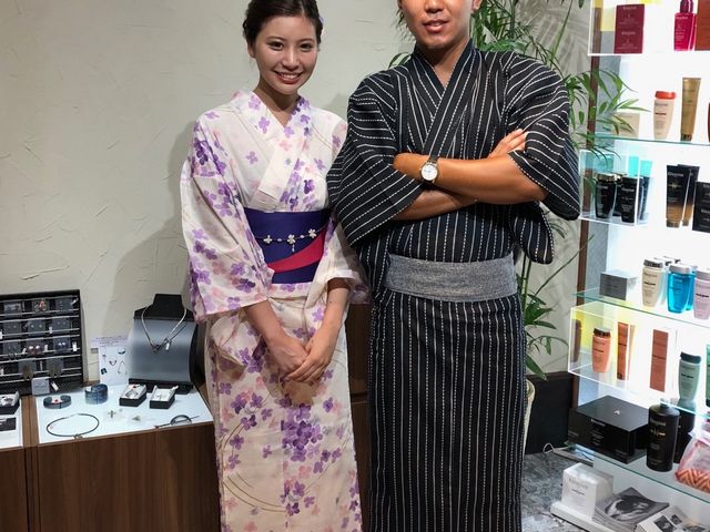 #花火大会
#カップル
#想い出_きものレンタル・着付 きものや