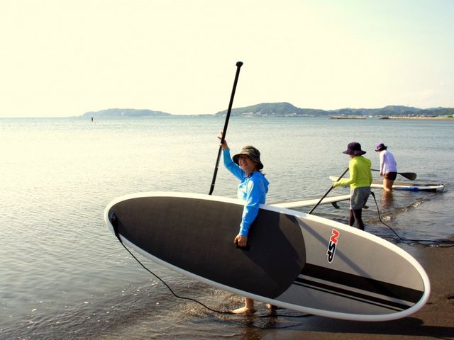 北条海岸の特徴は、穏やかな波。初心者も海の上のお散歩を楽しめます_SEADAYS