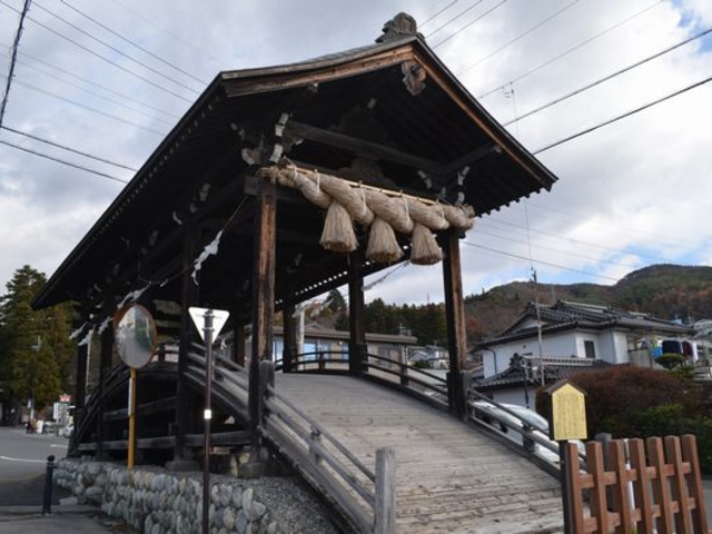 諏訪大社 下社春宮 下馬橋
