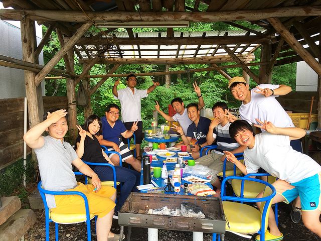 施設では、ワンコインでBBQも可能!!(夏季シーズンのみ)_DEEP NATURE