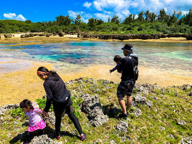 無人島の海は当然美しくて透明度抜群です。_feelokinawa