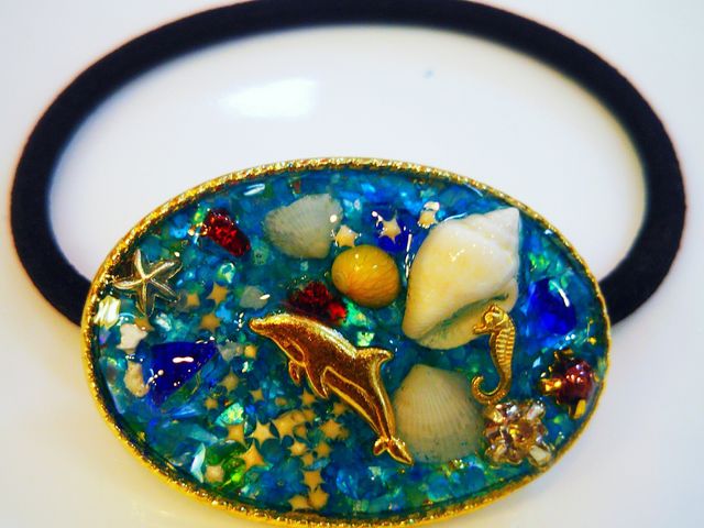 世界に一つのオリジナル作品できますよ_海のアクセサリー やまに〜。