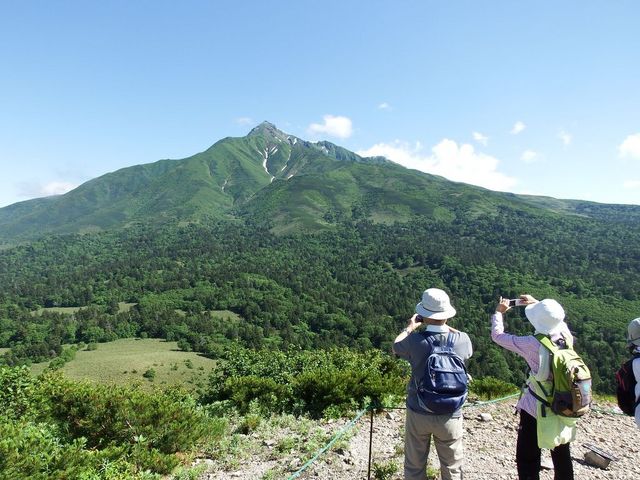 ポン山山頂からの景色_利尻・島ガイドセンター