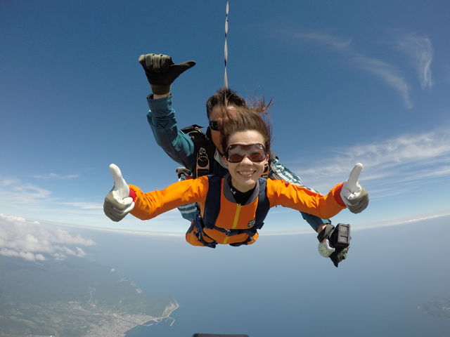 スカイダイブ 北海道