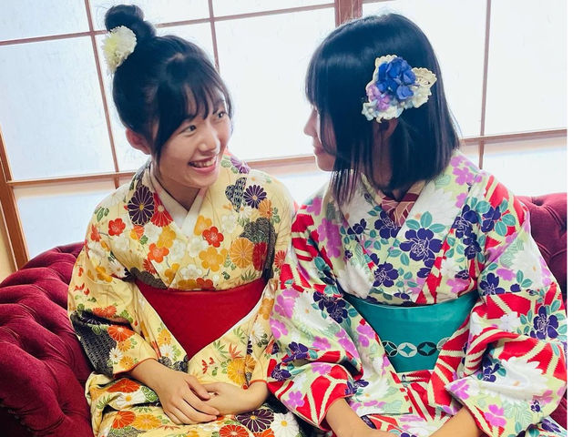 アットホームな雰囲気です。着物もゆっくり選んでくださいね_長崎きもの乙女プロジェクト