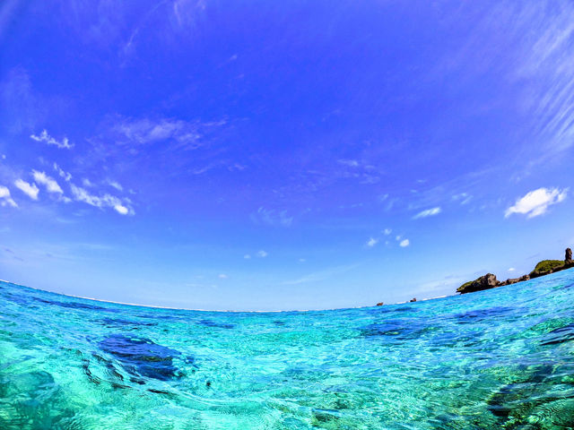 海に入れば沖縄の絶景が目の前に広がります★_diving&workshop IHANASHI