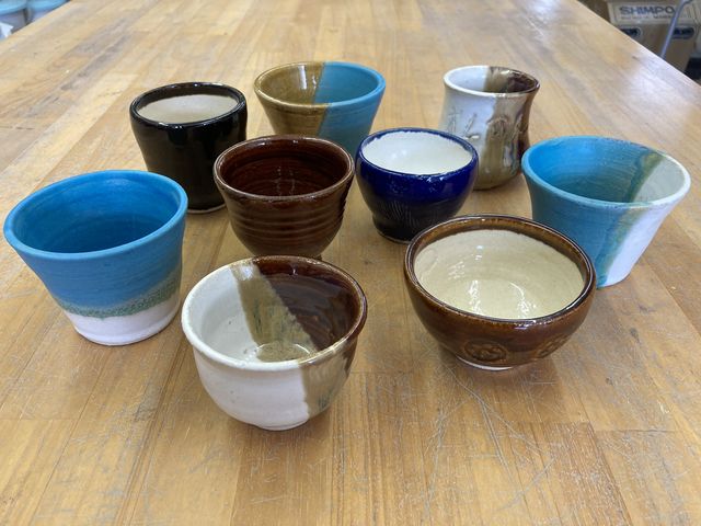 それぞれの好きな2色合わせで_土楽猫工房