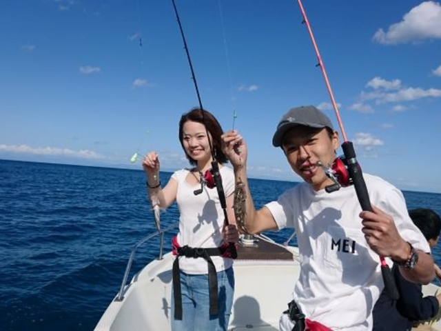 メバルが釣れました。_小樽 青の洞窟 釣り体験付きクルーズ