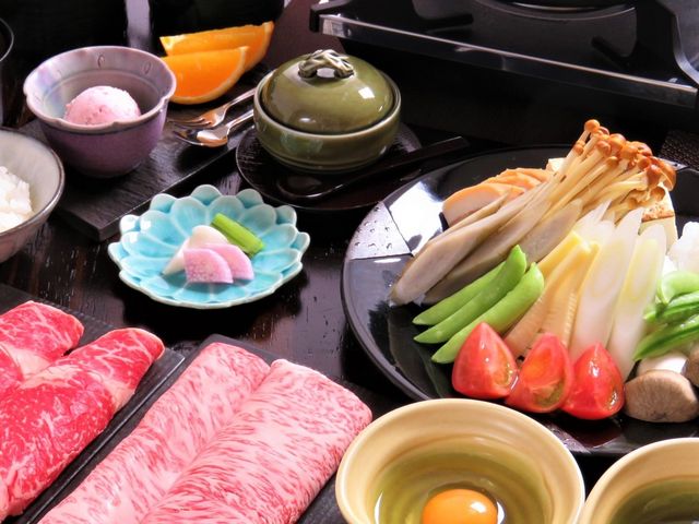 すきやきの若松