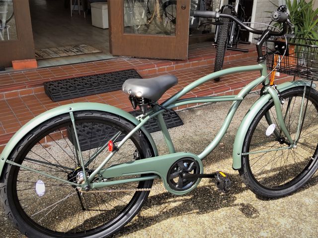 のんびりリゾート気分で自転車に乗りたい方は「ビーチクルーザー」がおすすめです!_ソーシャルクラブバイクフィット
