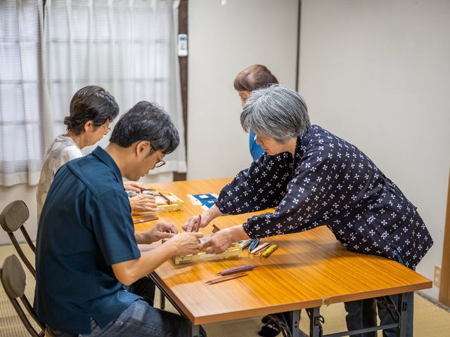 わかりやすく丁寧にお教えします。_作州絣保存会