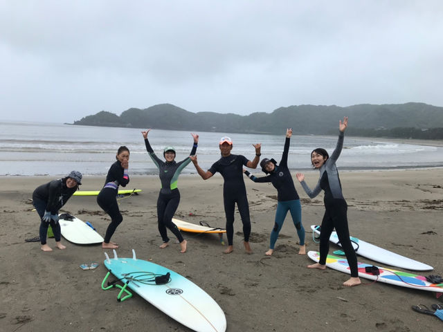 弓ヶ浜ビーチでのsurf lesson_e73 Surf Lesson